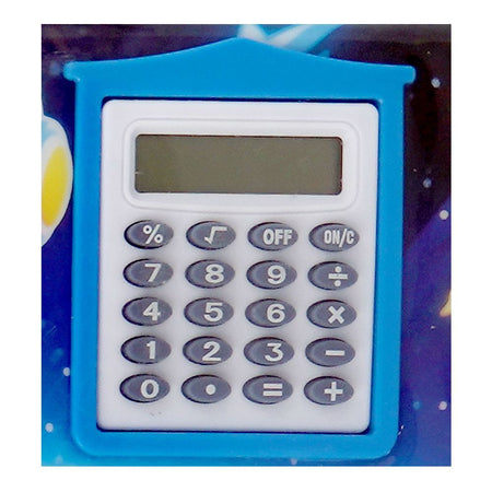 Warq Notes Space Man Pencil Box With Calculator, Blue, XPM-5597-2 - Image 3