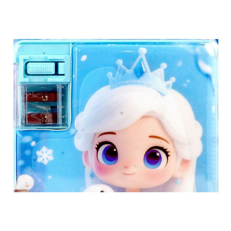 Warq Notes Snow Queen Pencil Box, Blue, XPM-5592-8 - Image 2