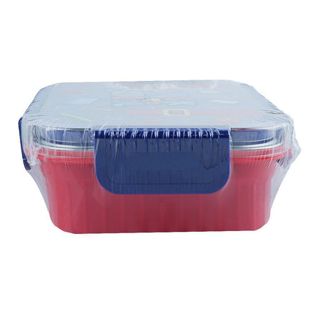 Warq Notes Back To School Stainless Steel Lunch Box, Assorted Color, 6724 - Image 3