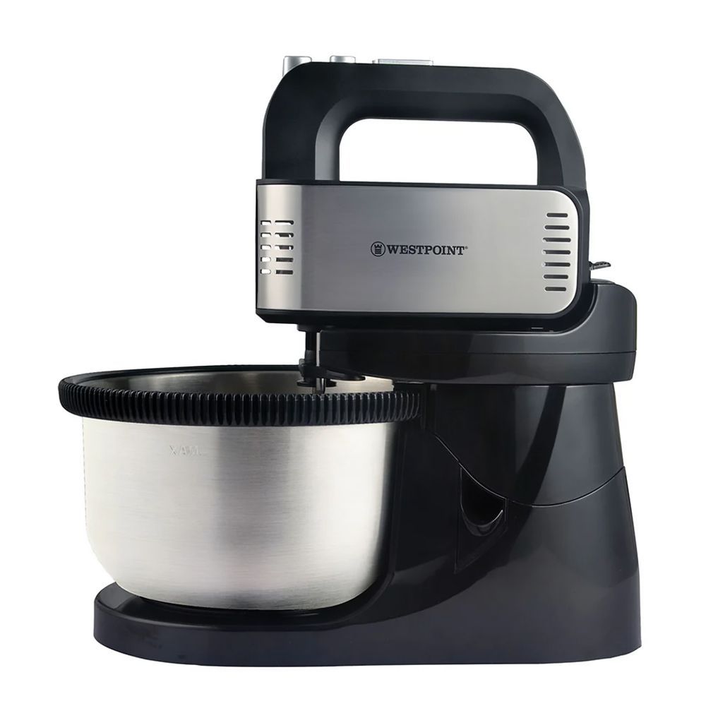 West Point Deluxe Stand Mixer, 500W, 220-240V, 4 Liters Steel Bowl, WF-9826 - Main Image