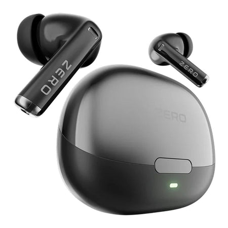 Zero Evo ENC Wireless Z Earbuds, IPX4 Water Resistant, Upto 50 Hours Playtime, Jet Black - Main Image