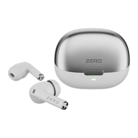 Zero Evo ENC Wireless Z Earbuds, IPX4 Water Resistant, Upto 50 Hours Playtime, Milky White - Image 3