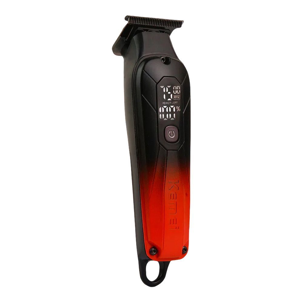 Kemei LCD Display Professional Hair Trimmer, 1200mAh Battery, 150 Minutes Runtime, KM-1741 - Main Image