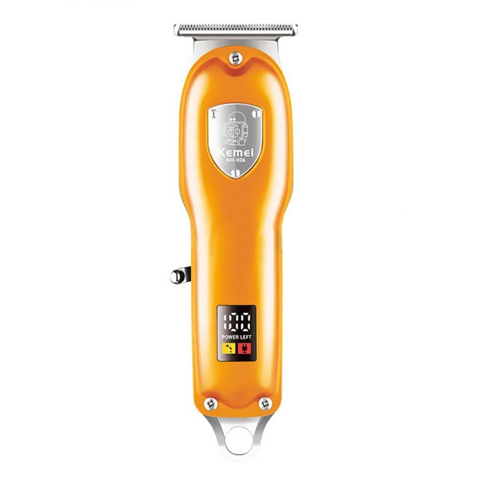 Kemei LCD Display Hair Trimmer, 600mAh Battery, 120 Minutes Runtime, KM-026 - Main Image