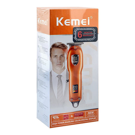 Kemei LCD Display Hair Trimmer, 600mAh Battery, 120 Minutes Runtime, KM-026 - Image 2