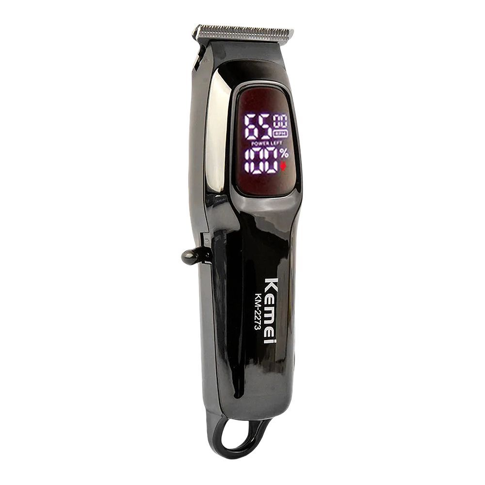 Kemei LCD Display Professional Hair Trimmer, 1800mAh Battery, 270 Minutes Runtime, KM-2273 - Main Image