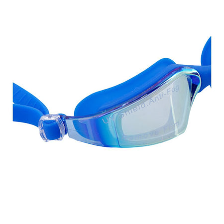 Swimming Goggles UV Shield Anti Fog Soft Silicone, Blue, 2300RG - Image 2