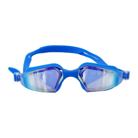 Swimming Goggles UV Shield Anti Fog Soft Silicone, Blue, 2300RG - Image 3