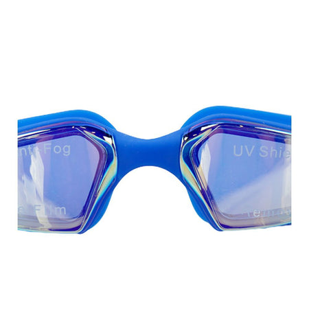 Swimming Goggles UV Shield Anti Fog Soft Silicone, Blue, 2300RG - Image 4