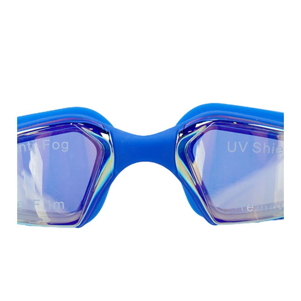 Swimming Goggles UV Shield Anti Fog Soft Silicone, Blue, 2300RG - Image 4