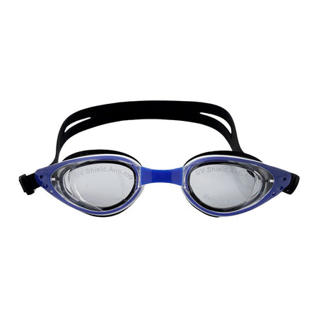 Swimming Goggles UV Shield Anti Fog Soft Silicone, Blue & Black, 1905AF - Image 3
