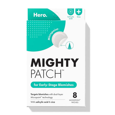 Hero Cosmetics Micropoint Pimple Patch, Salicylic Acid, Cica, For Acne-Prone Skin, 8-Pack - Main Image