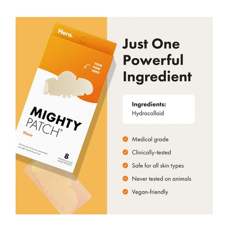 Hero Cosmetics Mighty Nose Patch, For All Types Of Skin, 8-Pack - Image 6