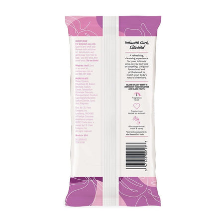 Summer's Eve Island Splash 5-In-1 Feminine Wipes, Island Splash, Vaginal Wipes, For All Types Of Skin, 12-Pack - Image 3