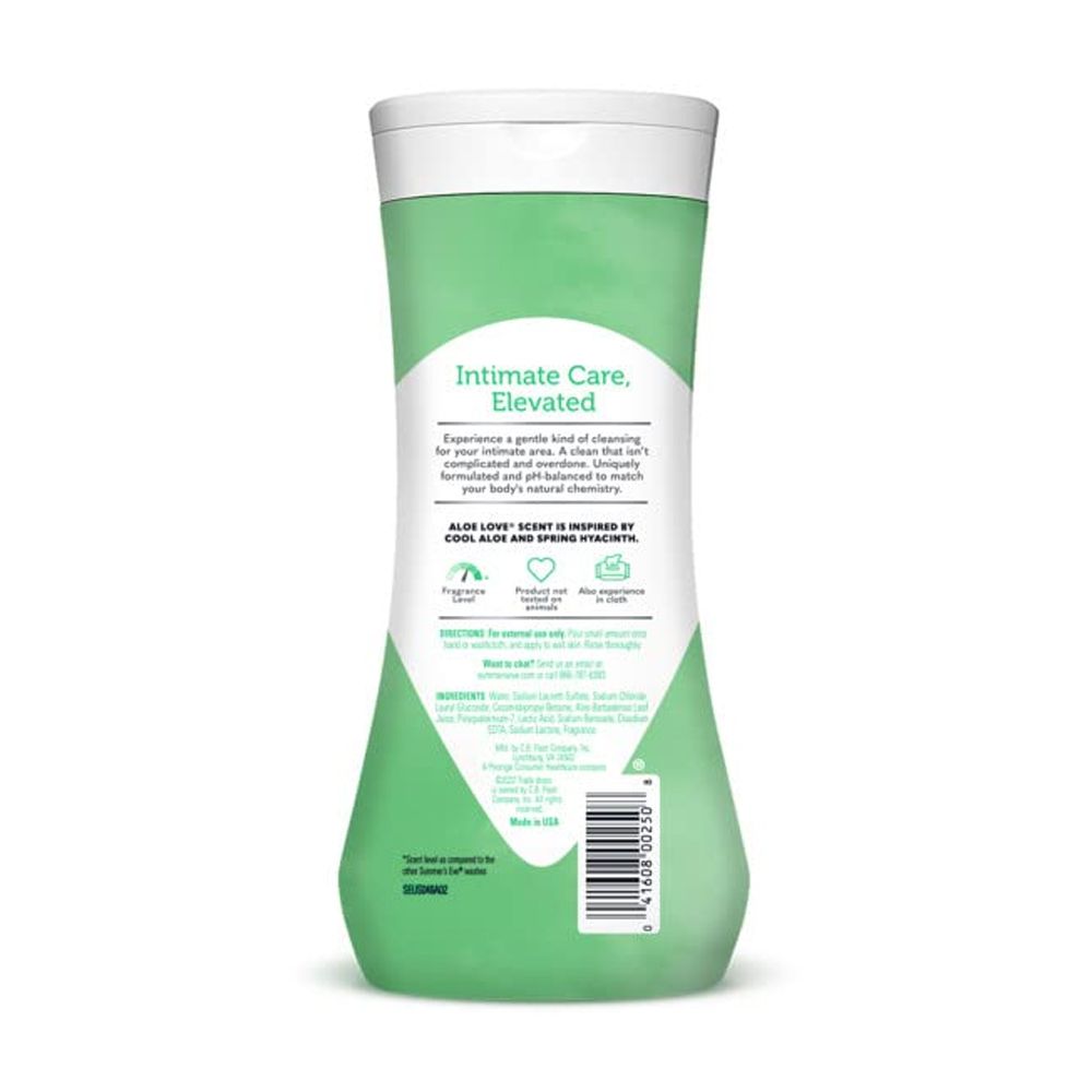 Summer's Eve Aloe Love LOVE Cleansing Wash, For Sensitive Skin, 444ml - Image 2