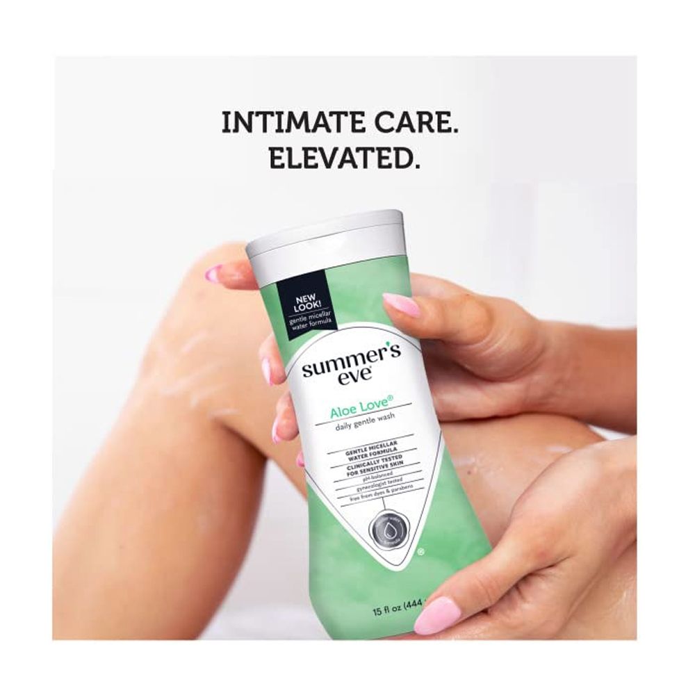 Summer's Eve Aloe Love LOVE Cleansing Wash, For Sensitive Skin, 444ml - Image 6