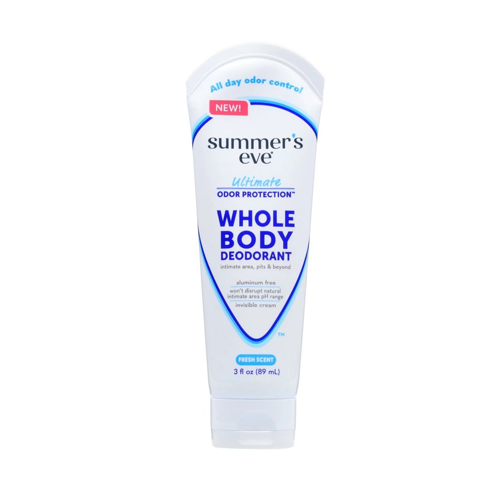 Summer's Eve Fresh Scent Ultimate Odor Control Whole Body Deodorant, Aluminum & Paraben Free, For Sensitive Skin, 89ml - Main Image