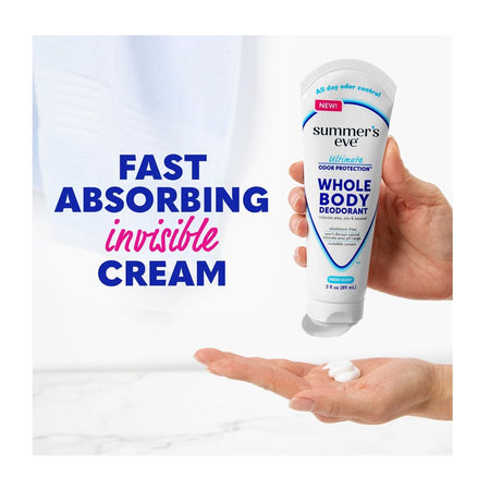 Summer's Eve Fresh Scent Ultimate Odor Control Whole Body Deodorant, Aluminum & Paraben Free, For Sensitive Skin, 89ml - Image 6