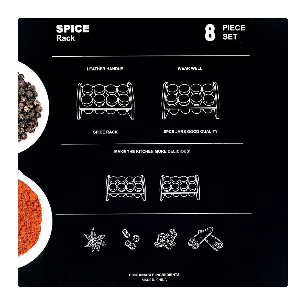 AJF Shengya Spice Rack, 8-Pack - Image 6