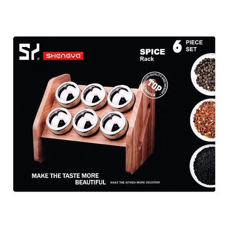 AJF Shengya Spice Rack, 6-Pack - Image 6