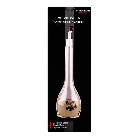 AJF Acrylic Body Oil Pourer Bottle, 220ml - Image 3