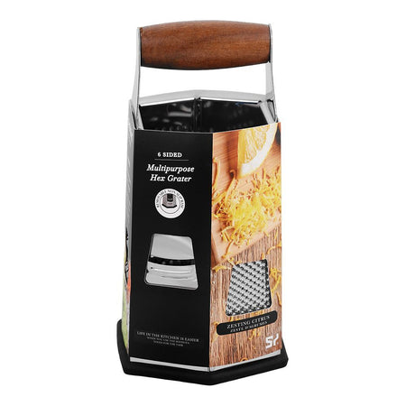 AJF Shegya Multipurpose Hex Grater,6-Sided - Image 2