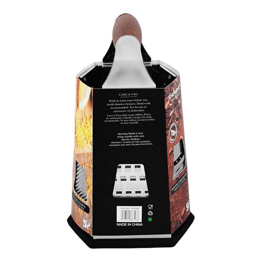 AJF Shegya Multipurpose Hex Grater,6-Sided - Image 3