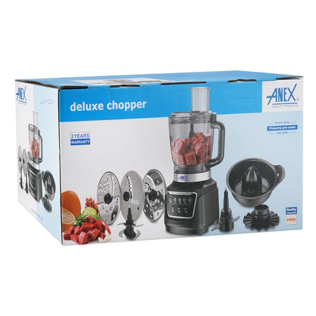 Anex Deluxe Chopper, 700W, 220-240V, 2 Liter Bowl, AG-3054 - Image 2