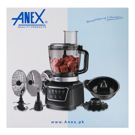 Anex Deluxe Chopper, 700W, 220-240V, 2 Liter Bowl, AG-3054 - Image 3