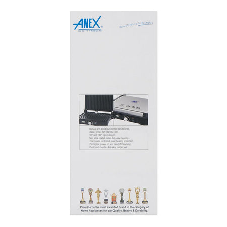 Anex Deluxe Grill, 2000W, 220-240V, AG-2142 - Image 5