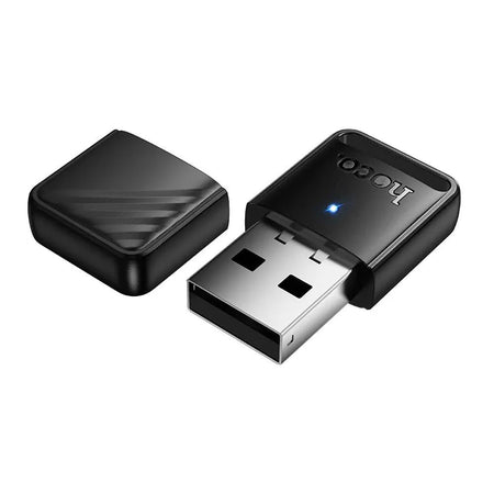 HOCO Mini Portable USB Bluetooth 5.4 Adapter for Data Transfer, Up to 4 Mbps, UA42, Black - Main Image