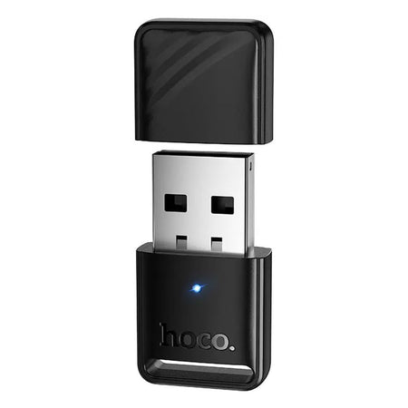 HOCO Mini Portable USB Bluetooth 5.4 Adapter for Data Transfer, Up to 4 Mbps, UA42, Black - Image 3