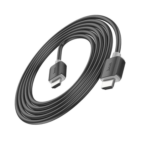 HOCO HDTV 4K HD Data Cable, 2.0 Male-To-Male, 18Gbps Transfer Speed, 2-Meters, US08, Black - Image 4
