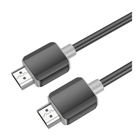 HOCO HDTV 4K HD Data Cable, 2.0 Male-To-Male, 18Gbps Transfer Speed, 3-Meters, US08, Black - Image 3
