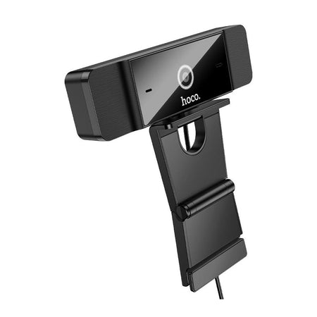 HOCO Computer HD Web Camera, 2MP, 30fps, D100, Black - Image 2