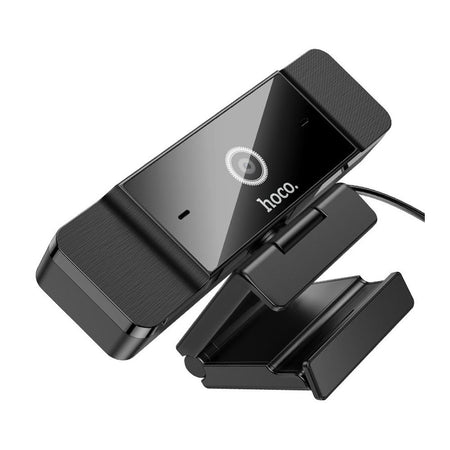 HOCO Computer HD Web Camera, 2MP, 30fps, D100, Black - Image 3