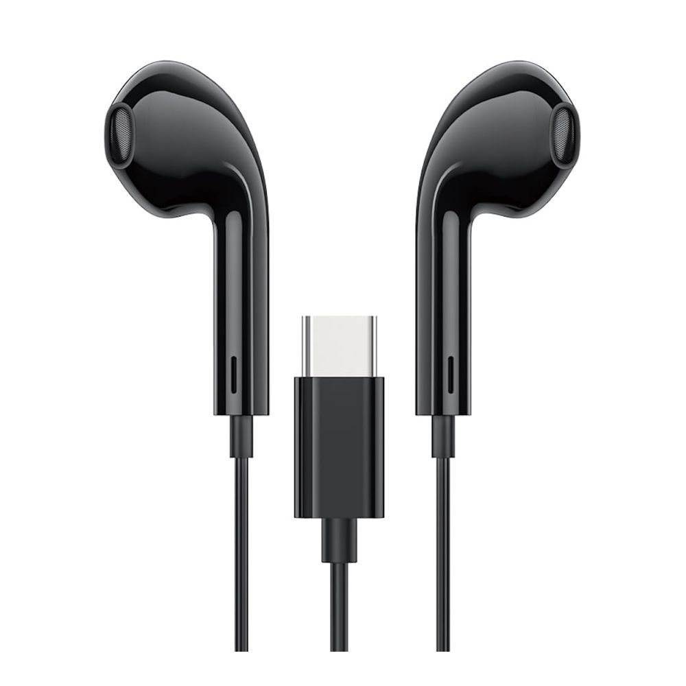 HOCO Pro Crystal Sound USB-C Wire-Controlled Digital Earphones With Microphone, For Huawei, Xiaomi & OnePlus, M101, Black - Image 2