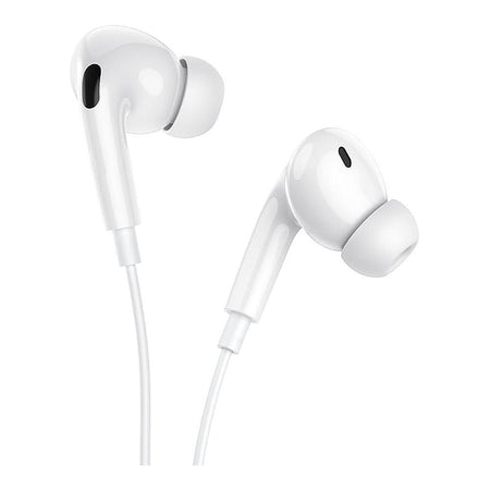 HOCO Pro Crystal Sound USB-C Wire-Controlled Digital Earphones With Microphone, For Huawei, Xiaomi & OnePlus, M101, White - Image 2