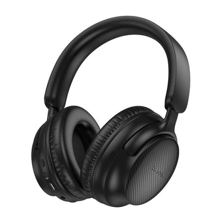 HOCO Tone Bluetooth Headphones, IPX3 Water Resistant, 400mAh Battery, 45 Hours Playtime, W53, Classic Black - Main Image
