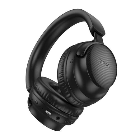 HOCO Tone Bluetooth Headphones, IPX3 Water Resistant, 400mAh Battery, 45 Hours Playtime, W53, Classic Black - Image 2