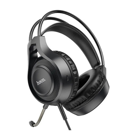 HOCO Tiger Gaming Headset With 1.8 Meter Cable, W106, Black - Image 2