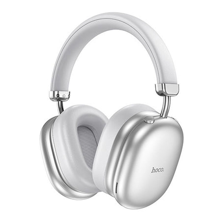 HOCO Max Auspicious ANC Noise Reduction Bluetooth Headphones, 800mAh Battery, 90 Hours Playtime, W35, Silver - Image 2