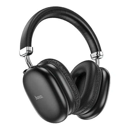 HOCO Max Auspicious ANC Noise Reduction Bluetooth Headphones, 800mAh Battery, 90 Hours Playtime, W35, Black - Main Image