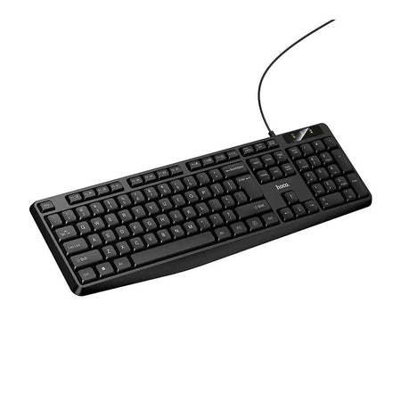 HOCO Cool Wired Keyboard, GM60, Black, English Version - Main Image