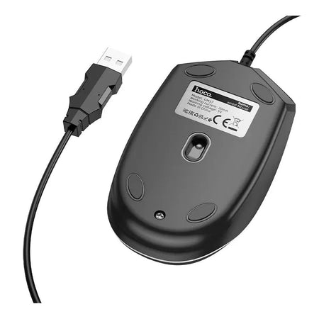 HOCO Wonderful Gaming Luminous Wired Mouse, GM37, Black - Image 3