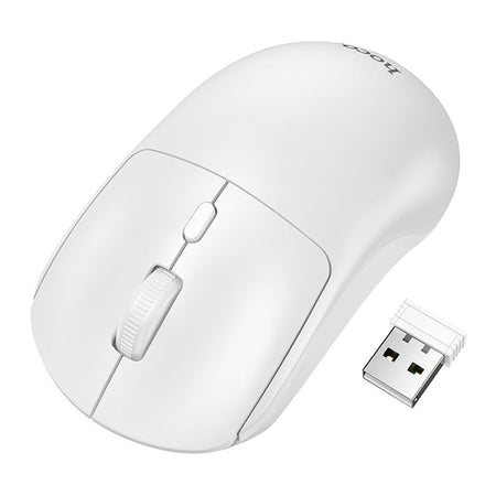 HOCO Platino 2.4G Wireless Mouse, GM42, White - Main Image