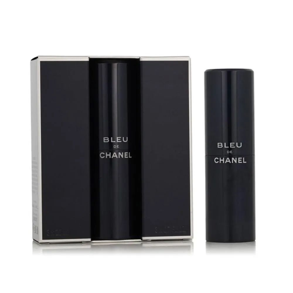 Chanel Bleu De Chanel Pour Homme Gift, For Men, Set Edt Spray 20ml 2 X Edt Spray Refill 20ml - Main Image