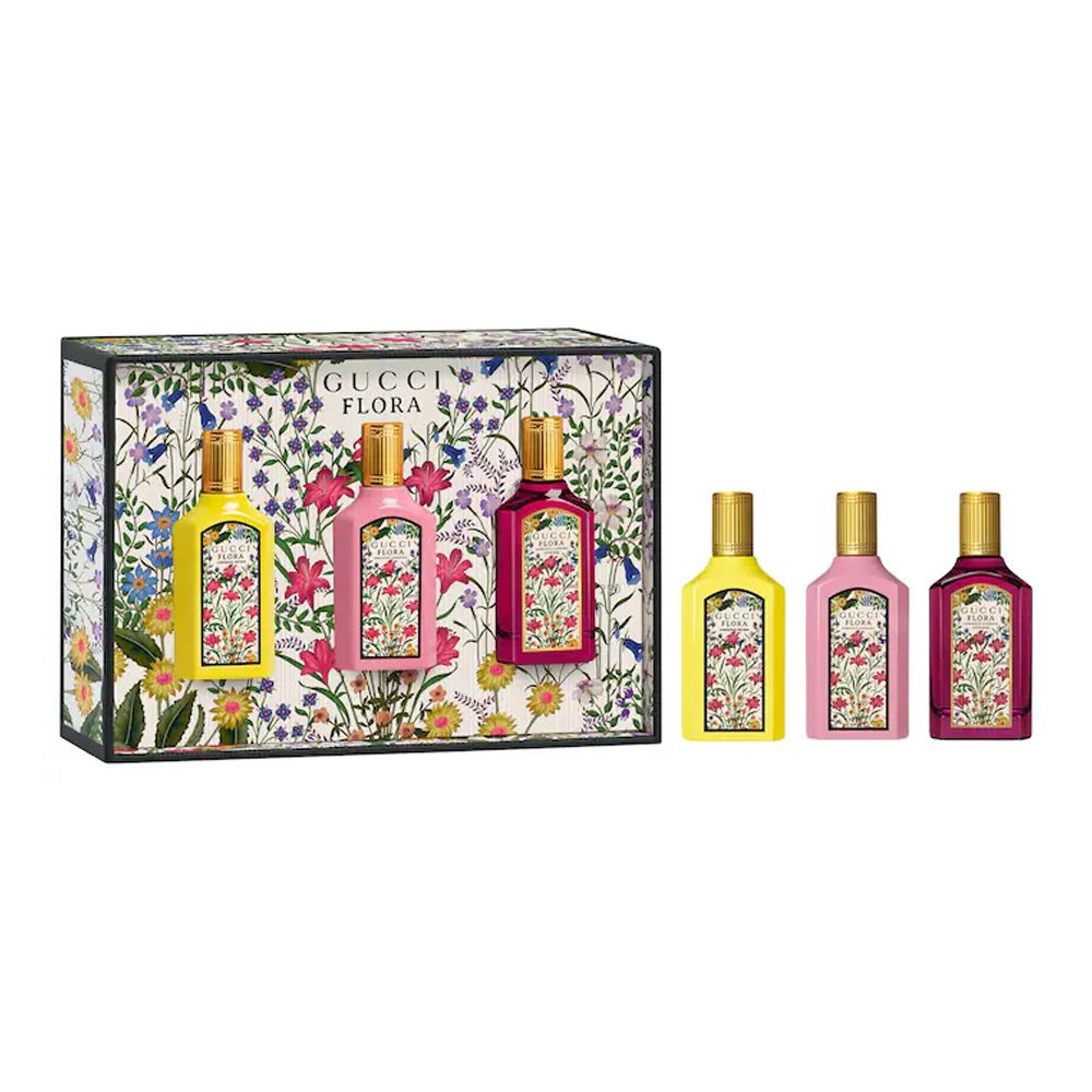 Gucci Miniatures Set, For Women, 4 X 5ml Bloom + Guilty + Flora Gorgeous Gardenia + Flora Gorgeous Orchid - Main Image