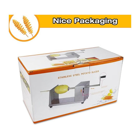 AJF Stainless Steel Potato Spiral Cutting Machine - Image 6