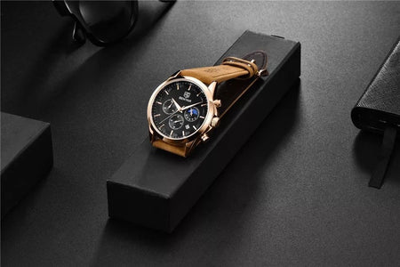 Benyar BY-5160 Moonphase Chronograph Watch Image 5